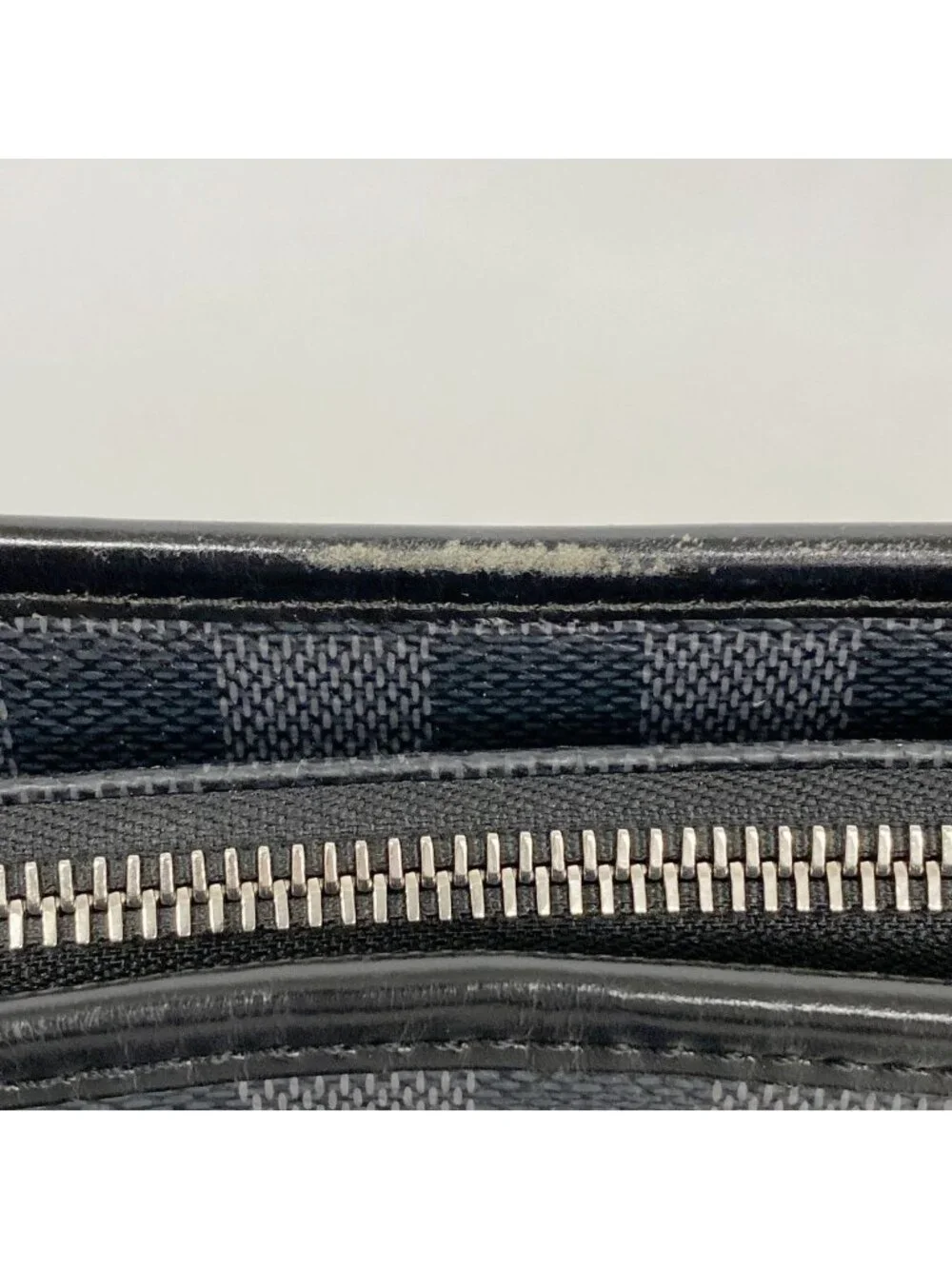Louis Vuitton Tote Damier Graphite Tadao Black 2-Way